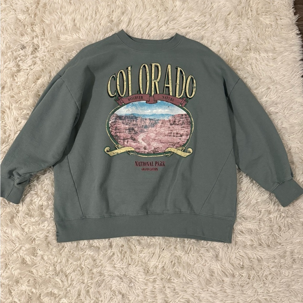 Colorado Green Crewneck